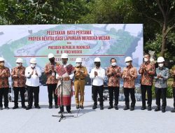 Peletakan Batu Pertama Proyek Revitalisasi Lapangan Merdeka