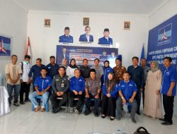 Pimpinan Bawaslu Tanjung Jabung Timur Road Show ke Sekretariat DPC Demokrat