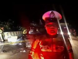 Tabrakan Beruntun Padang Panjang, 1 Meninggal 5 Terluka