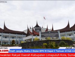Ada Apa Limapuluh Kota? Setelah Sebelumnya Ada Pengembalian Kelebihan Honorarium di Eksekutif, Sekarang Legislatif Tersandung SPPD?