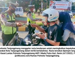 Puluhan Kendaraan Terjaring Razia, AKP Made Putra: Kesadaran Masyarakat Tertib Berlalu lintas Masih Kurang…