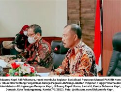 Adi Prihantara Himbau Pimpinan Tinggi Pratama dan Administrator Berikan Evidence Kinerja