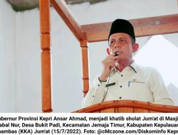 Khatib Sholat Jum’at di Masjid Jabal Nur: Ansar Ahmad Bicarakan Hakikat Penciptaan Manusia