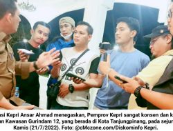 Kirim Surat ke Pemko Tanjungpinang Soal Pengembangan Kawasan Gurindam 12, Ansar Ahmad: Sampai Sekarang Belum Ada Balasan…