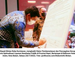Roby Kurniawan Hadiri Rakor Berantas dan Cegah Korupsi serta Layanan Kesehatan bersama KPK-RI