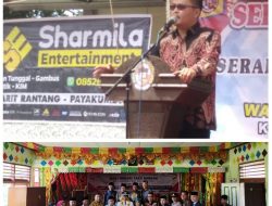 Wakil Bupati Limapuluh Kota Rizki Kurniawan Nakasri (RKN) Hadiri Serah Terima Jabatan (Sertijab) 2 Nagari, Kamis 07 Juli 2022
