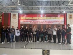 Kapolresta Deli Serdang Lepas Atlet Hipakido Ikuti Kejurnas di Sumbar
