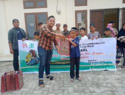Anak Perusahaan Dari Sinarmas Melaksanakan Program CSR Di Desa Pangkalan Gondai