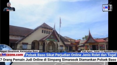 Perjudian di Simpang Marasok, Disikat Polsek Baso