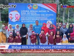 Peduli Anak Sehat, RKN Hadiri Kegiatan Perwosi Limapuluh Kota