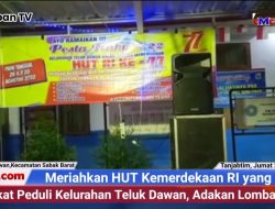 Meriahkan HUT Kemerdekaan RI yang ke 77 Masyarakat Peduli Kelurahan Teluk Dawan, Adakan Lomba Karaoke