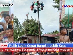 Didukung LSM Formapera Sumut, hari ini Pemuda Desa Bakaran Batu adakan kegiatan perlombaan HUT RI Ke-77