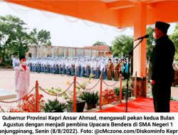 Ansar Ahmad di SMAN 1 Tanjungpinang: Saya Yakin Anak-anak Bisa menjadi Gubernur, Walikota dan Pengusaha…