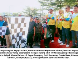 Enjoy Karimun: Ansar Ahmad Lepas 1.000 Peserta Jelajah Wisata Karimun
