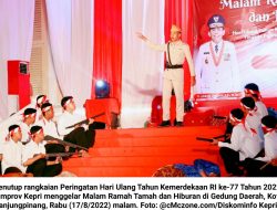 Ansar Ahmad Tutup Rangkaian HUT RI Ke-77 dengan Ramah Tamah dan Panggung Hiburan