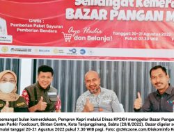 Tindaklanjuti Arahan Jokowi soal Pengendalian Inflasi, Pemprov Kepri Gelar Bazar Pangan Murah