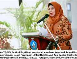 Dewi Kumalasari Dorong Pelaku UMKM Perempuan di Kepri ‘Naik Kelas’