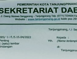Undang PKR, Zulhidayat Sebut Untuk Sampaikan Hasil Asesmen 245 Papan Reklame…