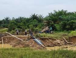Kegiatan PETI Dam Semayo Diamankan Polsek Tabirir