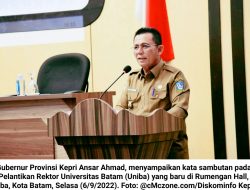 Ansar Ahmad Hadiri Pelantikan dan Sertijab Rektor Uniba: Uniba Harus Jadi ‘Trigger’