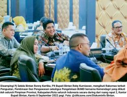 Roby Kurniawan Inginkan PT BIS dan BPR Bintan Berinovasi: Tingkatkan Sektor PAD…
