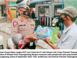 HUT Lalu Lintas Ke-67: Satlantas Polresta Tanjungpinang Salurkan Bansos…