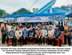 Kunjungi Bintan Terkait Sorgum, Tim Setkab RI Sebut Arahan dari Presiden Jokowi…