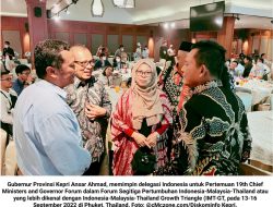 19th Chief Ministers and Governor Forum: Ansar Ahmad Pimpin Delegasi Indonesia di Phuket Thailand…