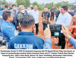 Komisi IV DPR-RI Tinjau Lahan Eks Tambang Bauksit di Kampung Gisi…