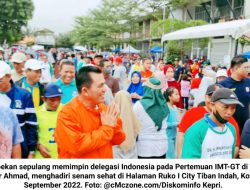 Masyarakat Tiban Indah Senam Sehat bersama Ansar Ahmad…