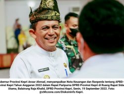 Sah! Perda Perubahan APBD Kepri 2022 Sebesar Rp3,965 Triliun…
