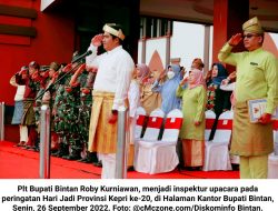 Hari Jadi Kepri Ke-20 di Bintan: Penyerahan Penghargaan kepada ASN dan Perangkat TIK untuk SD Negeri dan Swasta…