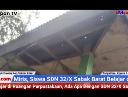 Sangat Miris Siswa SDN 32/X Sabak Barat Masih Belajar Di Lantai Jauh dari Kata Layak