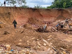 Empat Tersangka Pekerja PETI dan Satu Orang Pemilik Lokasi Diamankan Satreskrim Merangin