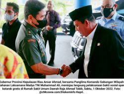 Ansar Ahmad Tinjau Pelaksanaan Baksos Operasi Katarak Gratis di RSUD RAT…