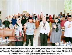 TP-PKK-Dinas P3AP2KB Kepri Gelar Pelatihan PATBM…