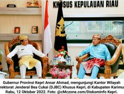 Ansar Ahmad Kunjungi Kanwil DJBC Khusus Kepri: Berharap Meminimalisir Tindak Penyelundupan…