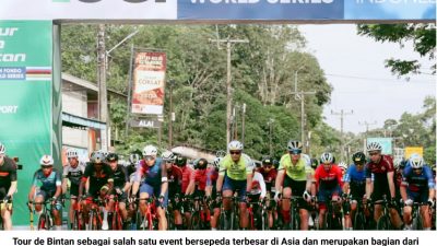 Sempat Tertunda karena Pandemi, Tour de Bintan Kembali Digelar…