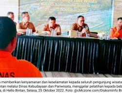 Disbudpar Bintan Gelar Pelatihan untuk Para Pengelola Wisata…