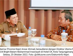 Ansar Ahmad-Dirut PT PLN Bright Batam: Bahas Pengembangan Pembangkit Listrik Tenaga Sampah…