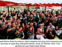 Roby Kurniawan dan Komika Arif Brata ‘Bincang Santai’ dengan Pemuda Milenial…