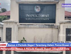 Bamus 4 Periode Sudah Dalam Pemeriksaan Inspektorat dan Menjadi Pandangan Umum Fraksi PPP