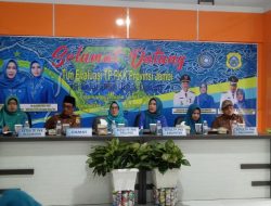Hj. I’in Kurniasih Sudirman Wakil Ketua II TP PKK Provinsi Jambi Beserta Rombongan di Sambut Langsung Oleh TP PKK Tanjabtim