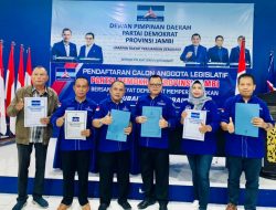 Sah! H. Saipudin Resmi Daftar Sebagai Caleg DPRD Provinsi Jambi dari Partai Demokrat