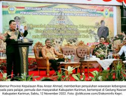 Ansar Ahmad Beri Penyuluhan Ideologi Wawasan Kebangsaan Kepada Pelajar, Pemuda dan Masyarakat Karimun…