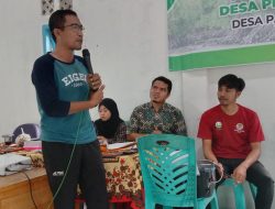 Gelar Sosialisasi Kawasan Cagar Alam Hutan Bakau, Oleh BKSDA Provinsi Jambi di Desa Pangkal Diri Ilir