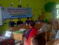 Gelar Musrenbang Heri Fitriansyah Berharap, Semoga Pengajuan di Tahun Anggaran 2024 Nantinya Bisa Terealisasi