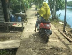 Sering Diukur, Warga Teluk Dawan Berharap Pelebaran Jalan Lingkungan Terealisasi Tahun Ini