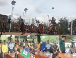 Kapolsek Lembah Masurai Hadiri Turnamen Volly Ball di Desa Tuo