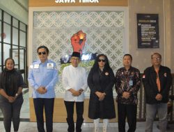 Didampingi Ketua Setwil Jatim, Ketua Presidium FPII Kunjungan Kerja ke Kanwil Kemenkumham Jatim